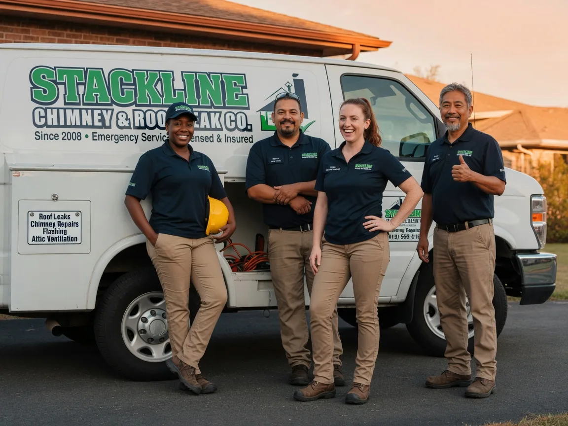 Chimney flashing repair company in South Windham, CT